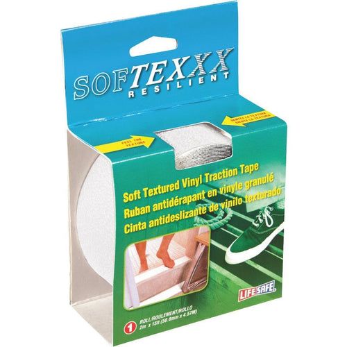 TAPE-SOFT TEXTURE ANTISLIP WHT. 2"X15'