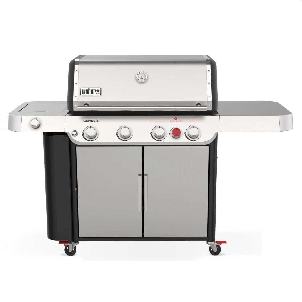 WEBER GENESIS S-435S FREESTANDING GAS GRILL STAINLESS STEEL